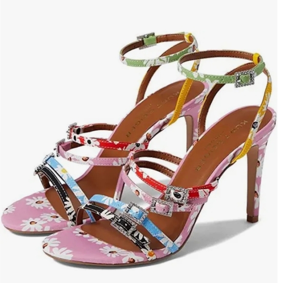 Kurt Geiger floral sandal - Picture 4 of 6